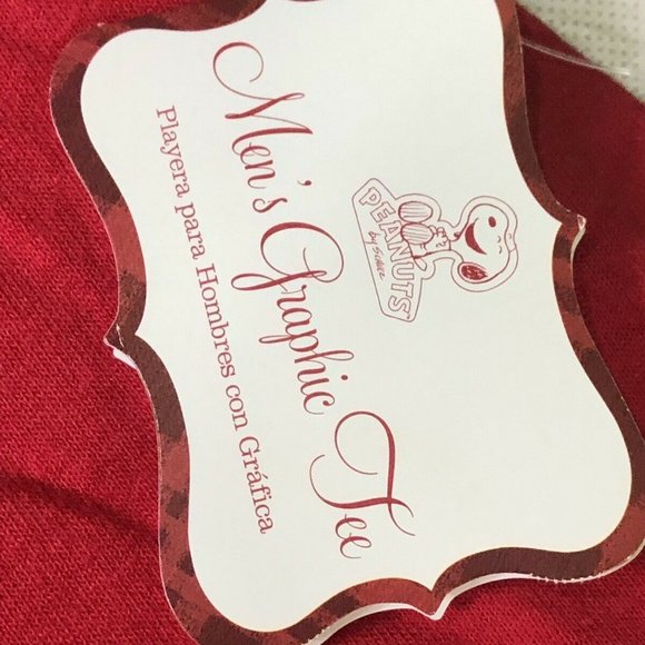 NWT PEANUTS Snoopy Christmas Shirt XL Mens - Picture 6 of 7